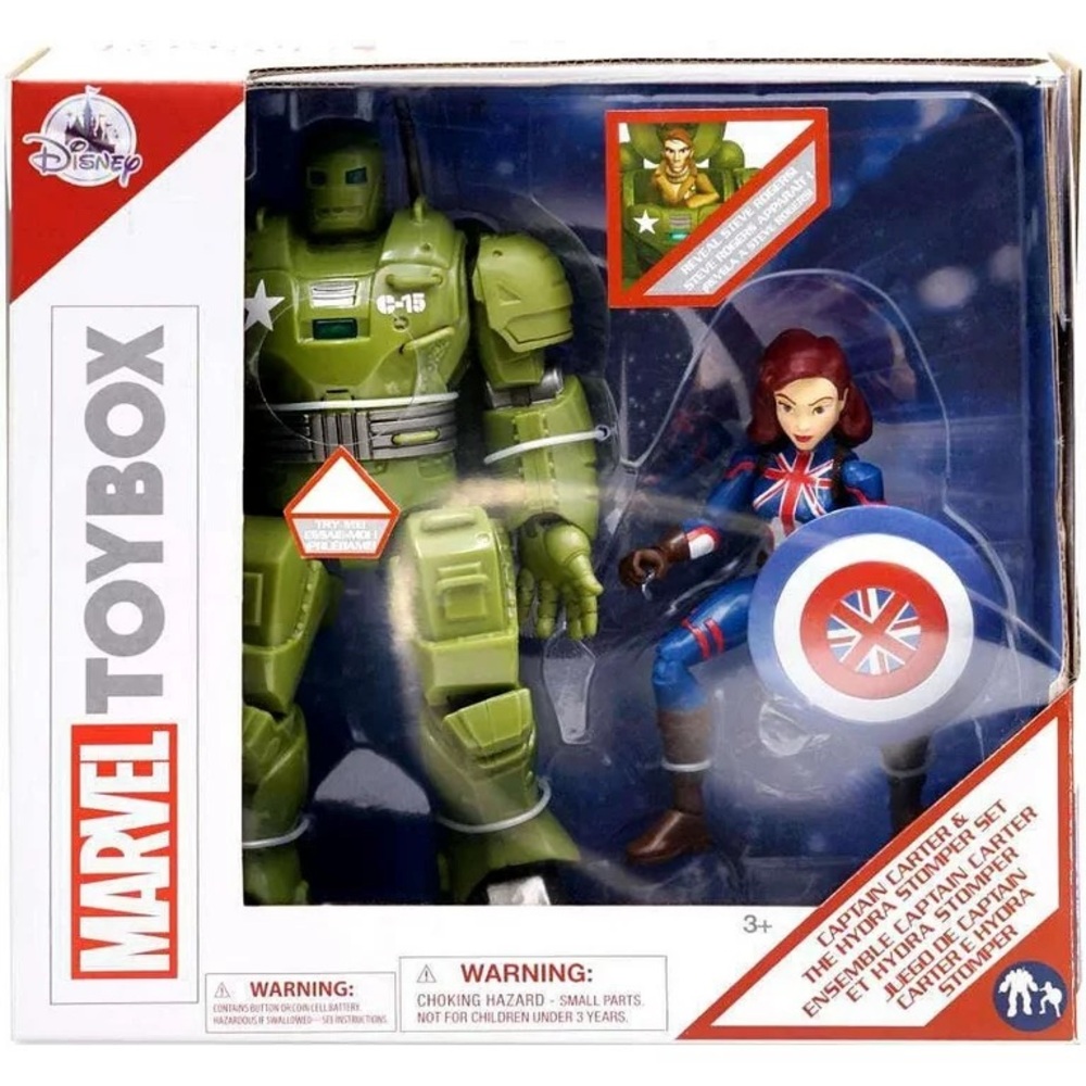 Disney Toybox Captain Carter and the Hydra Stomper collectible action figure